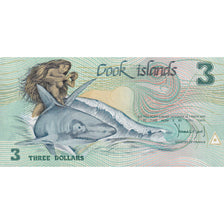 Banknote, Cook Islands, 3 Dollars, Undated (1987), KM:3a, UNC(65-70)