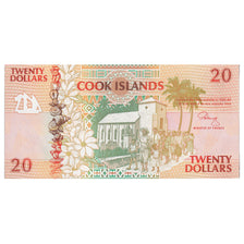 Banknote, Cook Islands, 20 Dollars, Undated (1992), KM:9a, UNC(65-70)