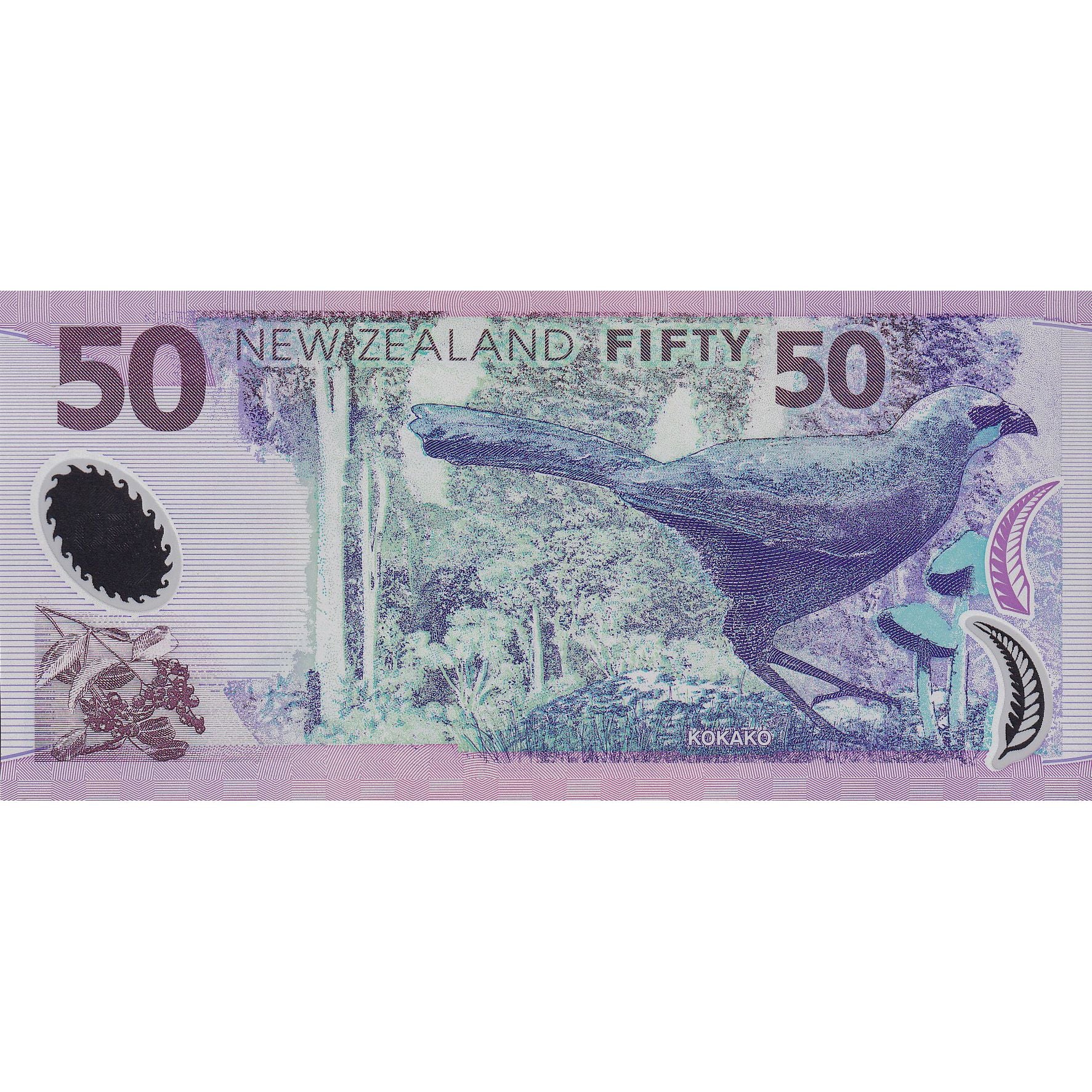 Banknote, New Zealand, 50 Dollars, KM:188a, UNC(65-70)