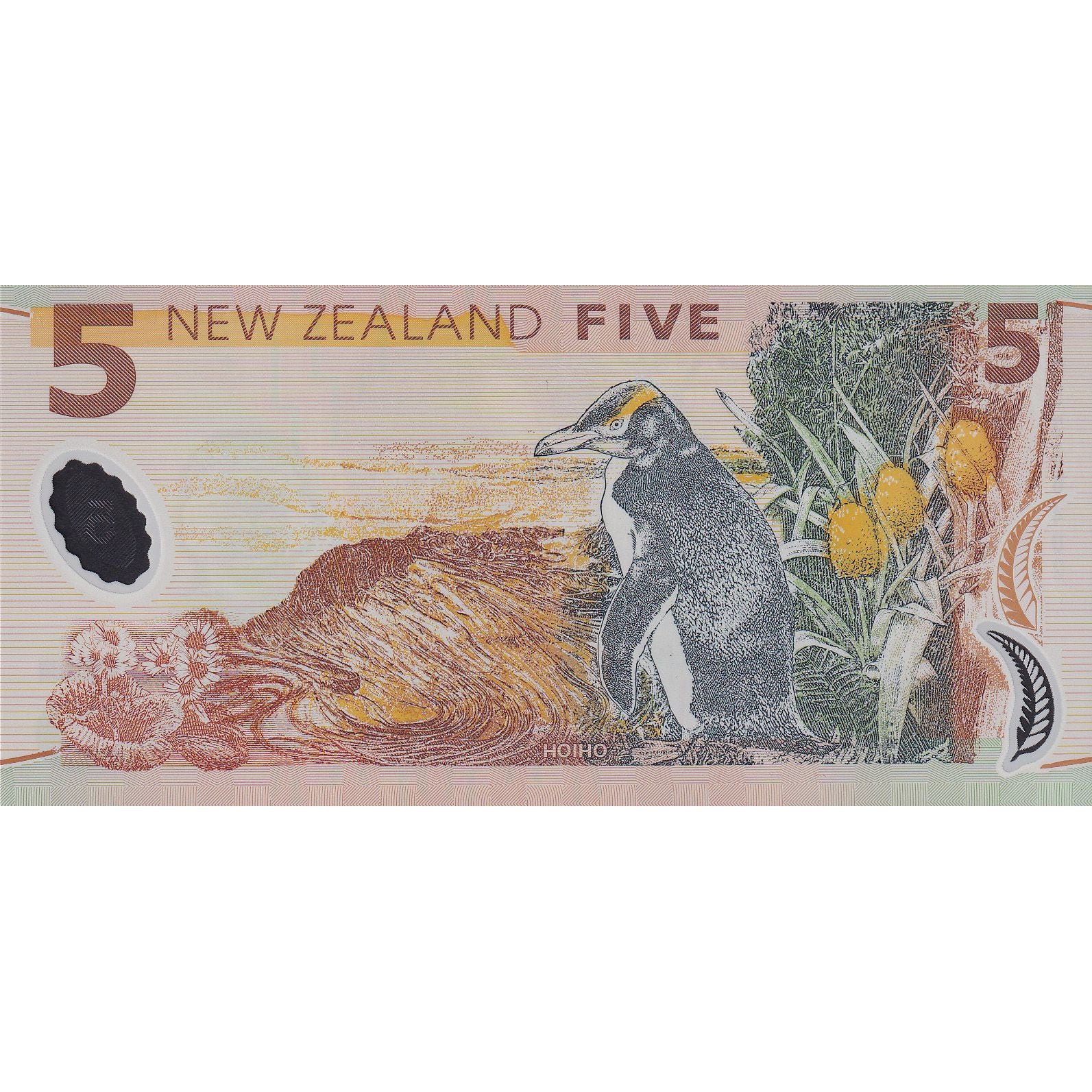 Geldschein, Neuseeland, 5 Dollars, KM:185b, UNZ