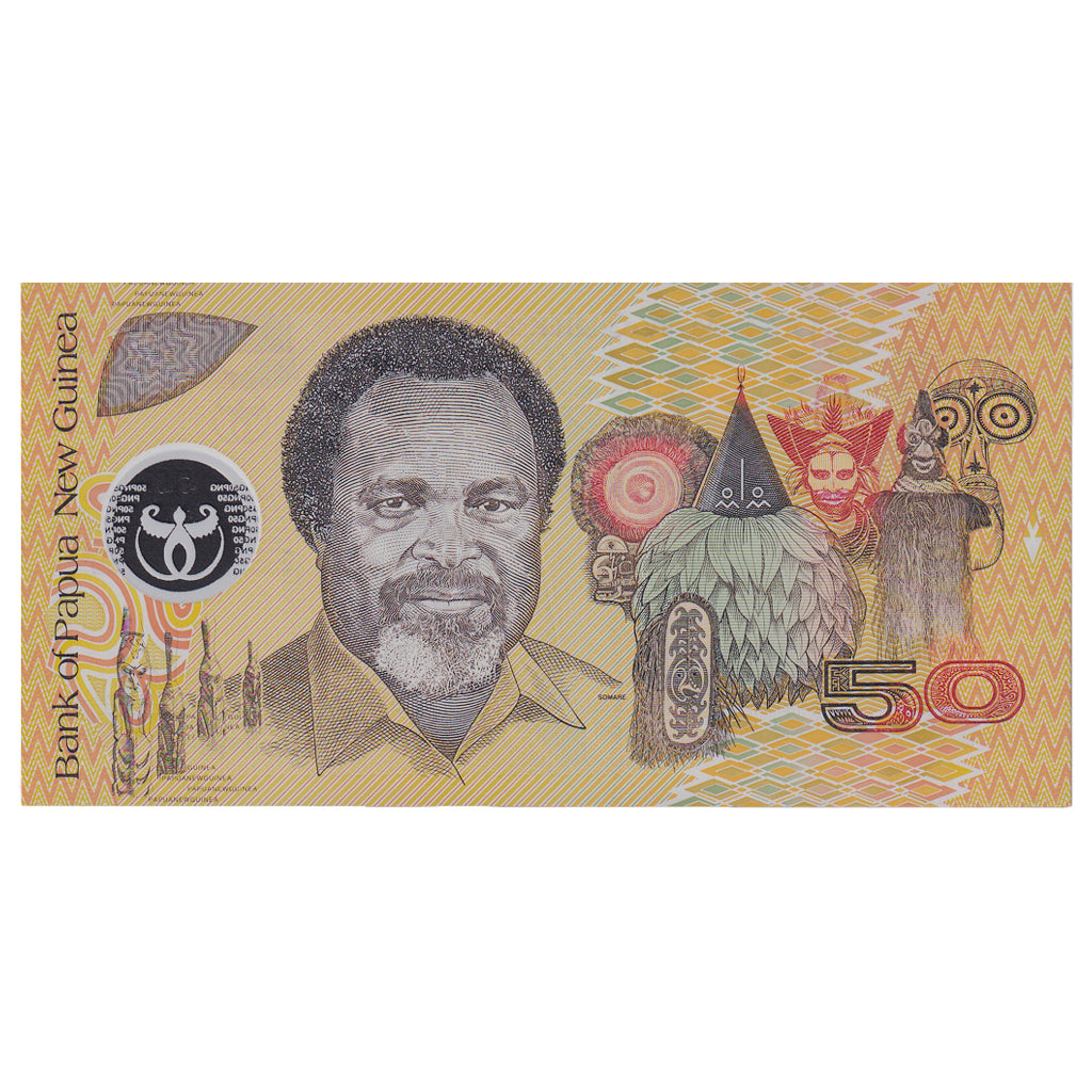 Banknote, Papua New Guinea, 50 Kina, 1989, KM:11a, UNC(65-70)