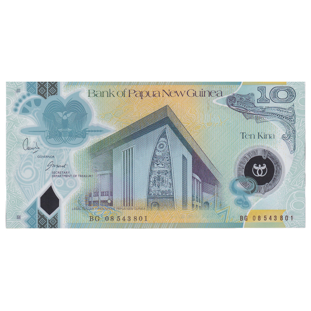Billet, Papua New Guinea, 10 Kina, 2010, 2010, KM:40, NEUF