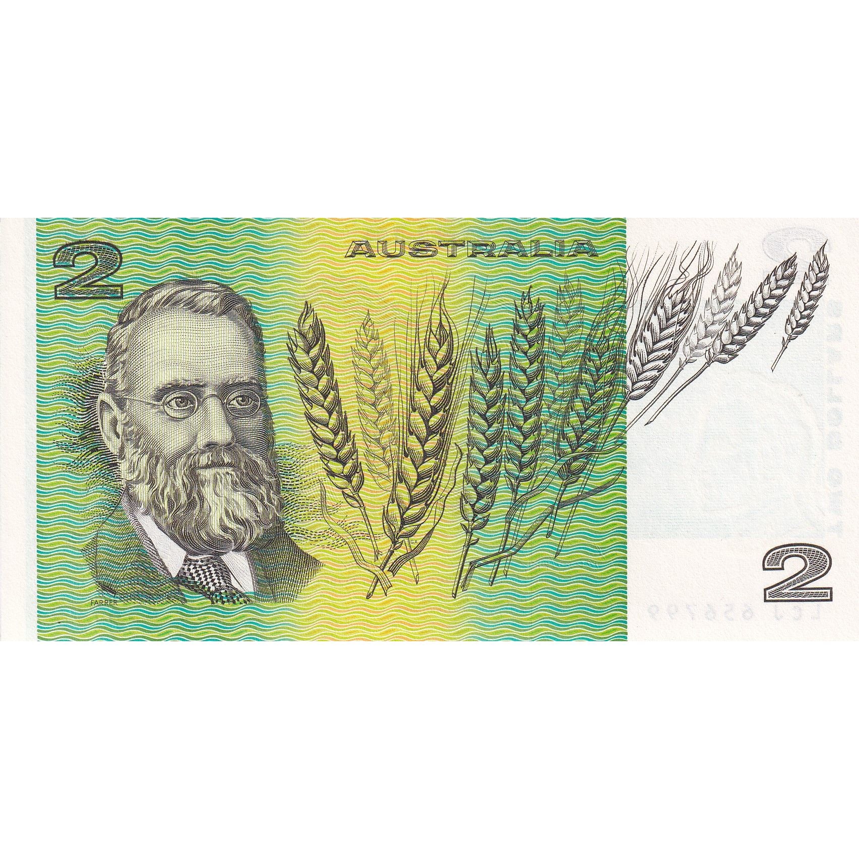 Geldschein, Australien, 2 Dollars, 1985, UNZ