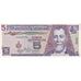 Banconote, Guatemala, 5 Quetzales, 1990, KM:74a, 1990-01-03, SPL-