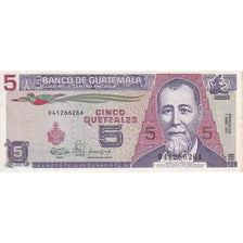 Billet, Guatemala, 5 Quetzales, 1990, 1990-01-03, KM:74a, SUP