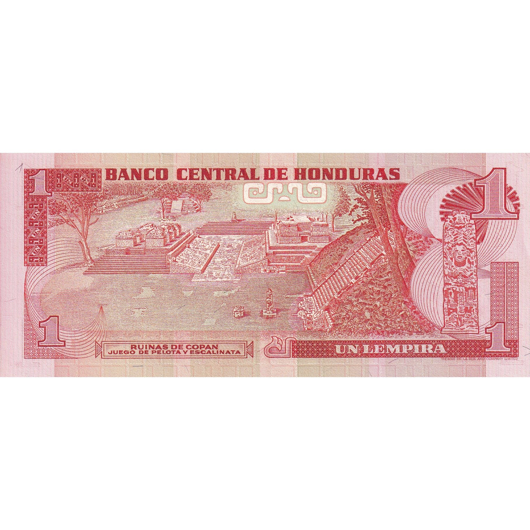 Banconote, Honduras, 1 Lempira, 1984, 1984-10-18, FDS