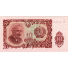 Banknote, Bulgaria, 10 Leva, 1954, KM:83a, UNC(65-70)