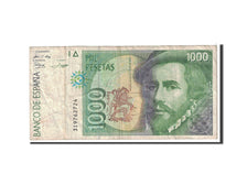 Banknote, Spain, 1000 Pesetas, 1992, 1992-10-12, KM:163, VF(20-25)