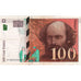 França, 100 Francs, Cézanne, 1998, 065588385, AU(50-53), Fayette:74.2, KM:158a