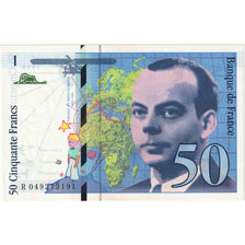 França, 50 Francs, St Exupéry, 1999, R049273191, UNC(65-70), Fayette:73.5