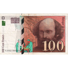 Francia, 100 Francs, Cézanne, 1998, V042100803, BB+, Fayette:74.2, KM:158a