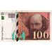 Francia, 100 Francs, Cézanne, 1998, V042100803, BB+, Fayette:74.2, KM:158a