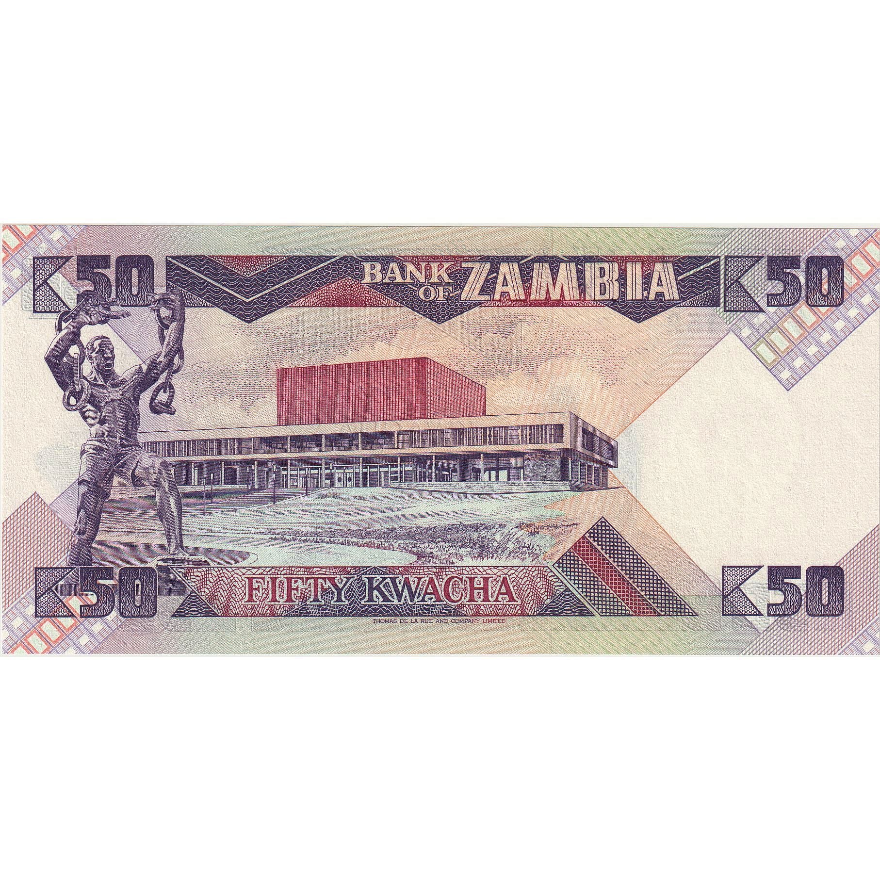 Zambia, 50 Kwacha, KM:28a, UNC(65-70)
