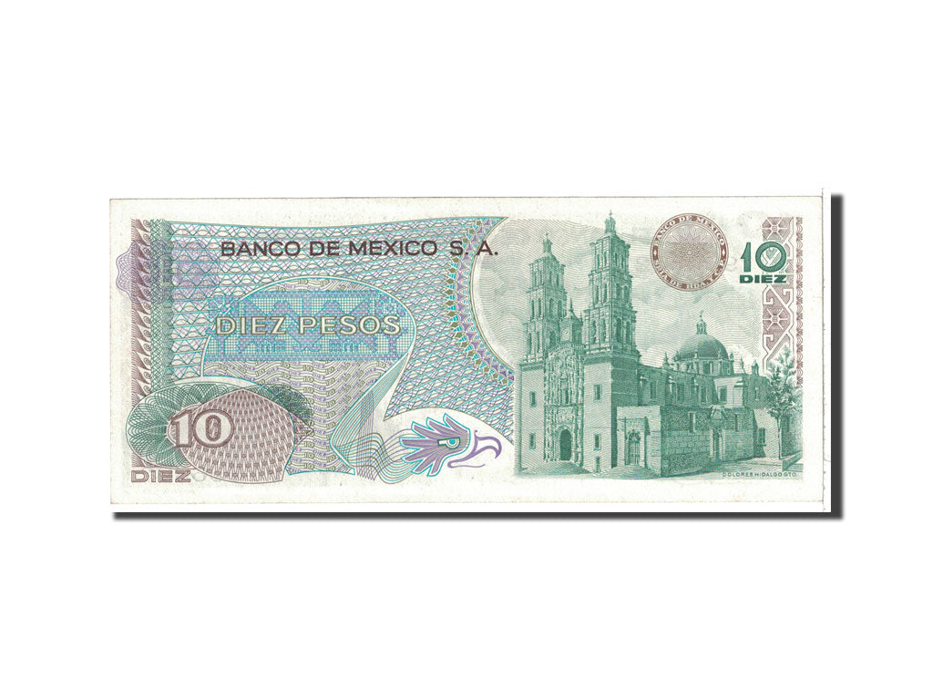 Banknote, Mexico, 10 Pesos, 1977, 1977-02-18, KM:63i, UNC(65-70)