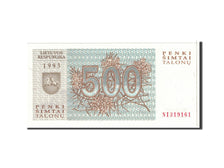 Billete, 500 Talonu, 1993, Lituania, KM:46, Undated, UNC
