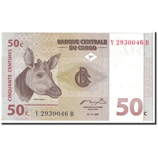 Banknote, Congo Democratic Republic, 50 Centimes, 1997, 1997-11-01, KM:84a
