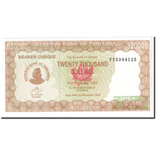 Banconote, Zimbabwe, 20,000 Dollars, 2005, KM:23e, 2005-12-31, FDS