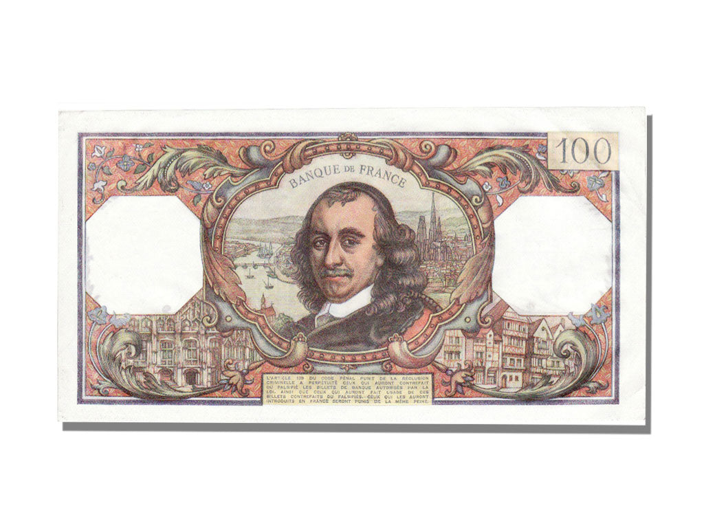 France, 100 Francs, 100 F 1964-1979 ''Corneille'', 1978, KM #149f, 1978-11-02,..