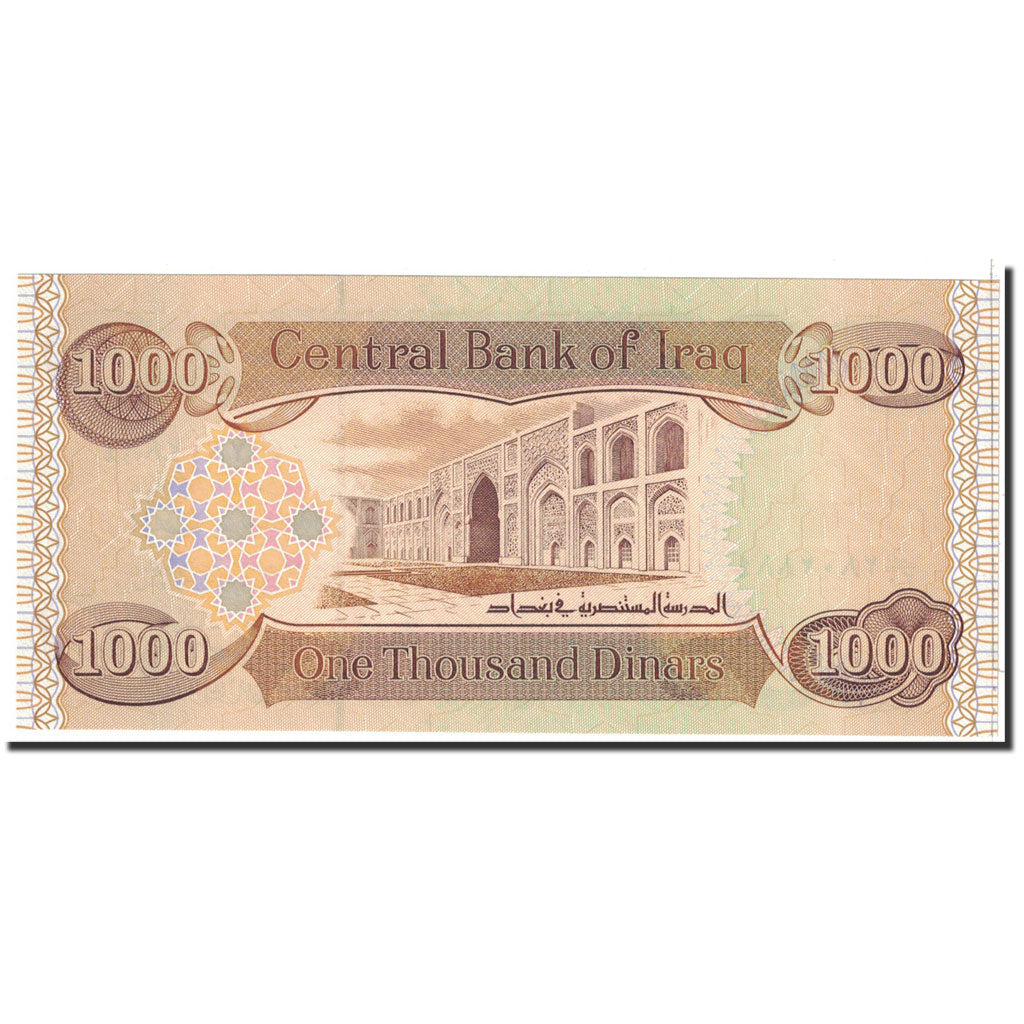 Banknote, Iraq, 1000 Dinars, 2003, Undated, KM:93, UNC(65-70)
