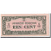 Banknote, Netherlands Indies, 1 Cent, 1942, Undated, KM:119b, UNC(65-70)