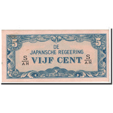 Netherlands Indies, 5 Cents, 1942, KM:120c, UNC(60-62)