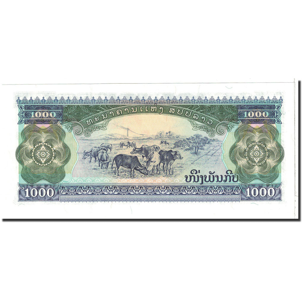 Banknote, Lao, 1000 Kip, 1994, Undated, KM:32b, UNC(65-70)