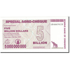 Zimbabwe, 5 Billion Dollars, 2008, 2008-05-15, KM:61, FDS