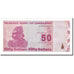Billet, Zimbabwe, 50 Dollars, 2009, 2009-02-02, KM:96, SPL+