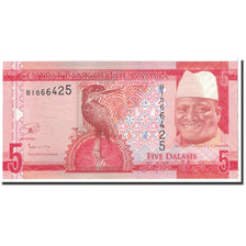 Banknote, The Gambia, 5 Dalasis, 2001, Undated, KM:20c, UNC(65-70)