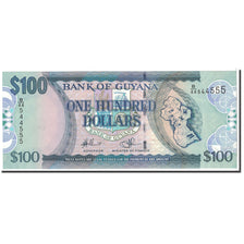 Banknote, Guyana, 100 Dollars, 2006, Undated, KM:36b, UNC(65-70)