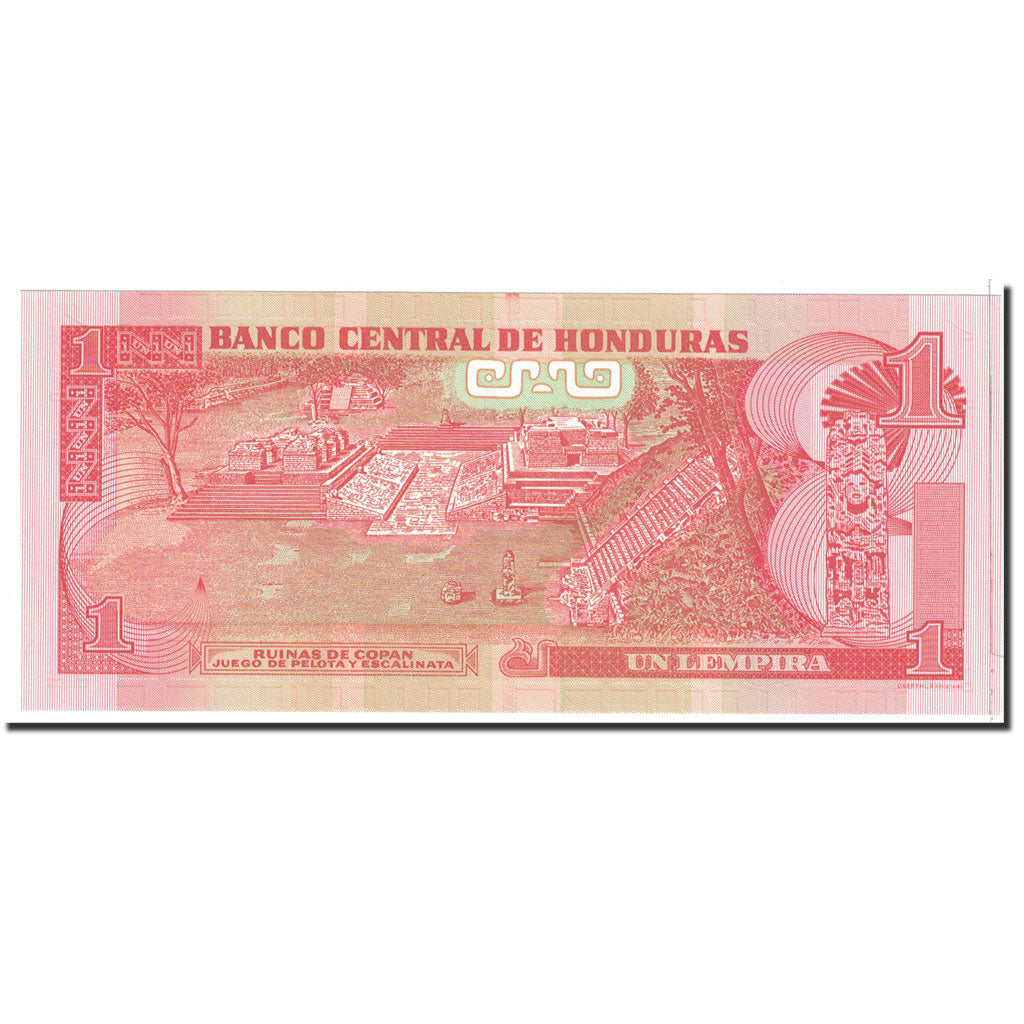 Banknote, Honduras, 1 Lempira, 2012, 2012-03-01, KM:89b, UNC(65-70)
