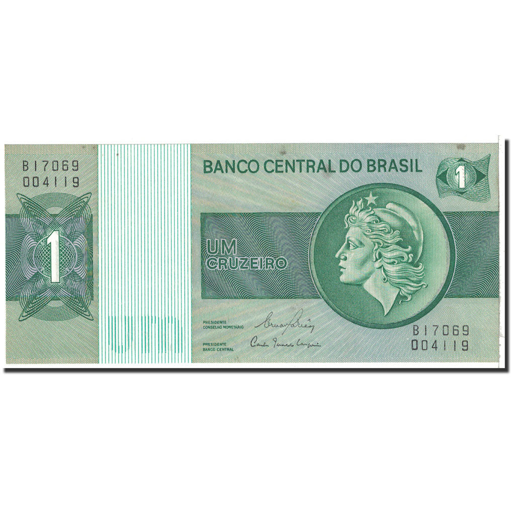 Brazil, 1 Cruzeiro, 1970, KM:191a, UNC(60-62)