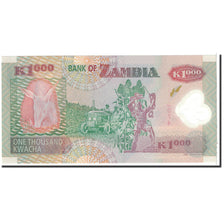Banknote, Zambia, 1000 Kwacha, 2011, Undated, KM:44h, UNC(65-70)