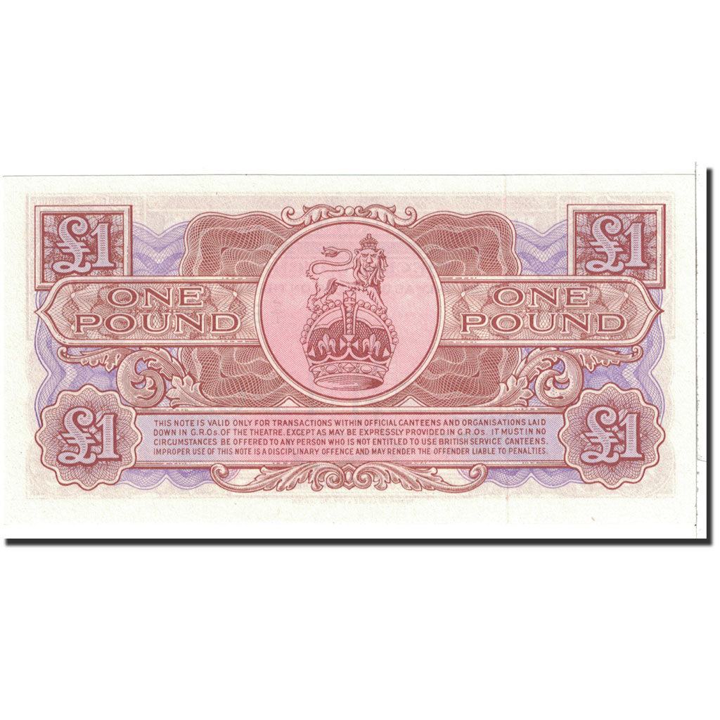 Banknote, Great Britain, 1 Pound, 1956, Undated, KM:M29, UNC(65-70)