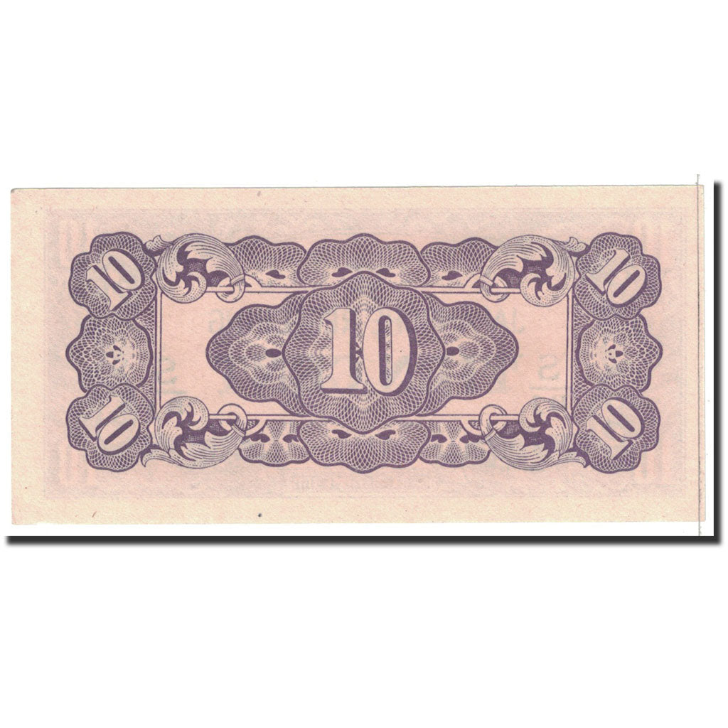 Banknote, Netherlands Indies, 10 Cents, 1942, Undated, KM:121c, UNC(65-70)