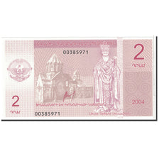 Banknote, Nagorno Karabakh, 2 Dram, 2004, Undated, UNC(65-70)