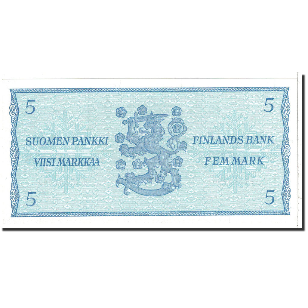 Finland, 5 Markkaa, 1963, KM:106Aa, UNC(65-70)