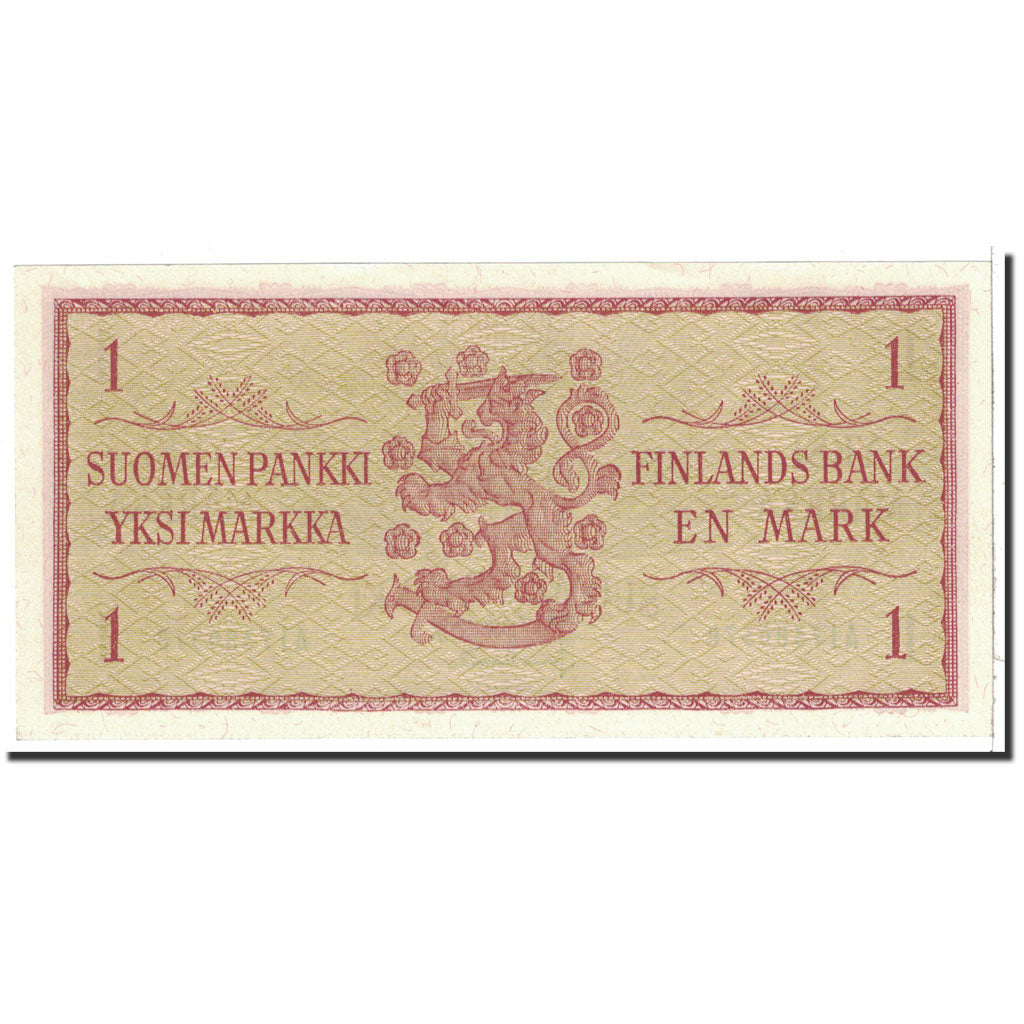 Banknote, Finland, 1 Markka, 1963, Undated, KM:98a, UNC(65-70)