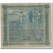 Finland, 50 Markkaa, 1939, KM:72a, VF(30-35)