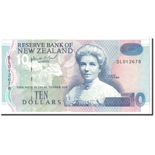 New Zealand, 10 Dollars, 1999, KM:186a, UNC(65-70)