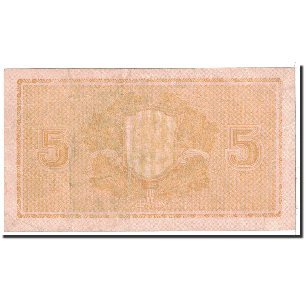 Finland, 5 Markkaa, 1945, KM:76a, EF(40-45)