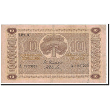 Finlande, 10 Markkaa, 1939, KM:70a, TTB
