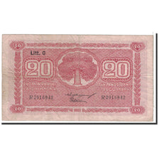 Finland, 20 Markkaa, 1939, KM:71a, VF(30-35)