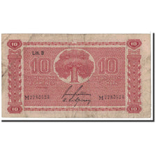 Finland, 10 Markkaa, 1945, KM:85, VF(20-25)