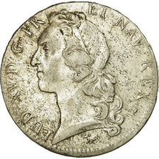 Munten, Frankrijk, Louis XV, Écu au bandeau, Ecu, 1767, Rouen, ZF, Zilver