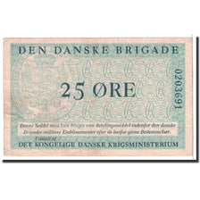 Danimarca, 25 Øre, 1947, KM:M9, SPL