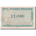 Dinamarca, 25 Øre, 1947, KM:M9, EBC+