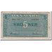 Billet, Danemark, 5 Kroner, 1945, Undated, KM:35b, TB