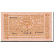 Finland, 5 Markkaa, 1945, KM:76a, EF(40-45)