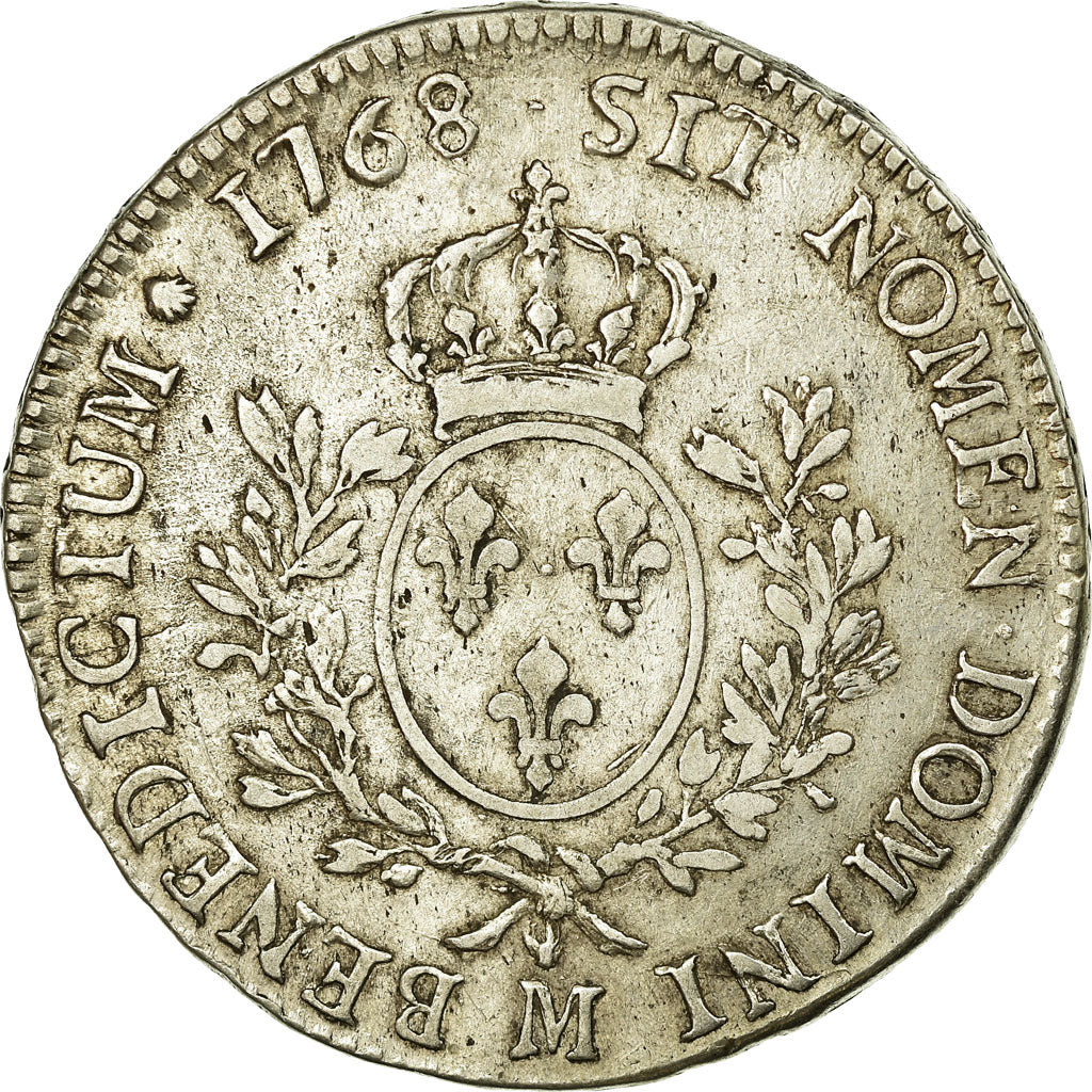 France, Louis XV, Écu au bandeau, 1768, Toulouse, Argent, TB+, Gadoury:322